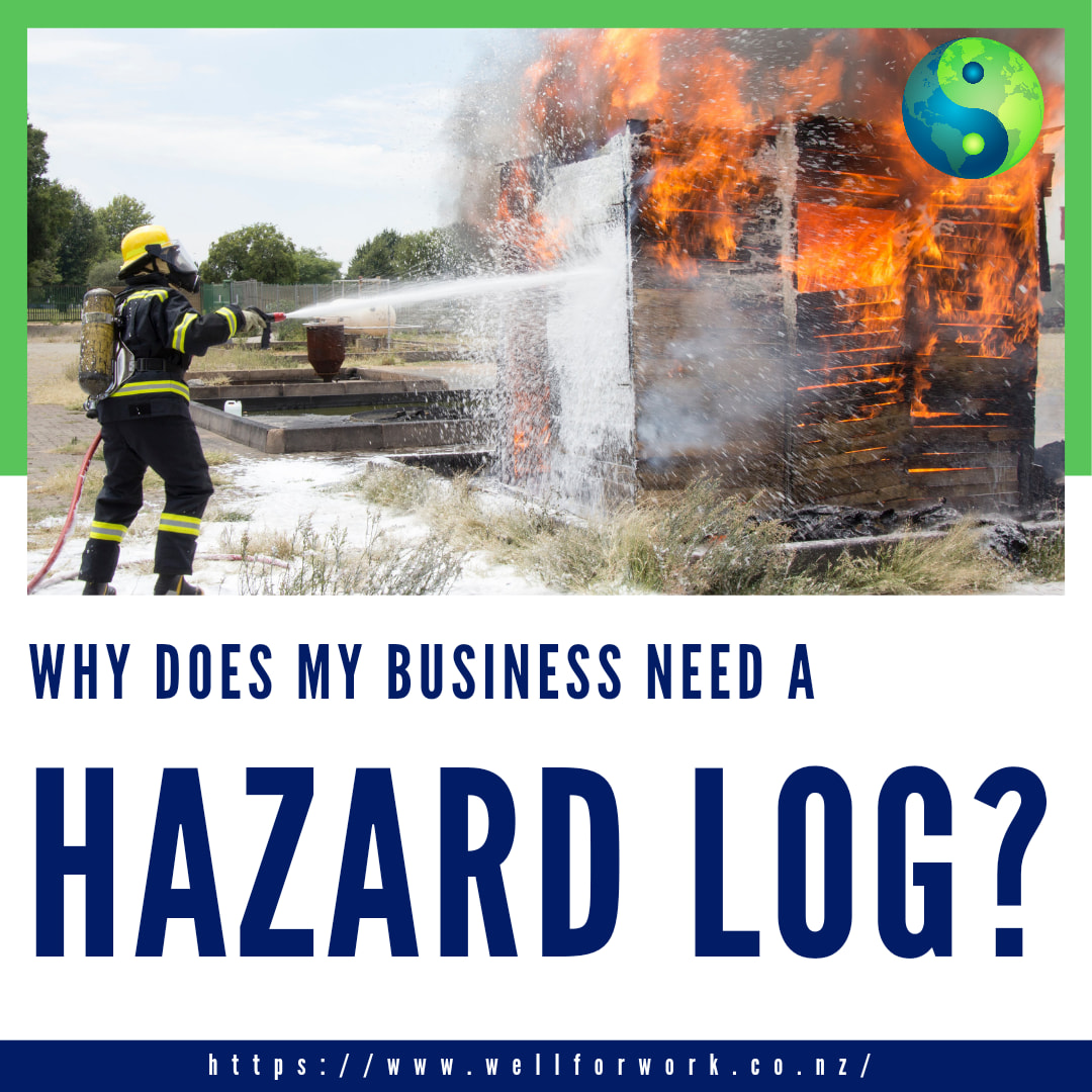 Workplace Wellbeing - Hazard Log